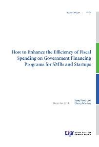 14-4 How to Enchance the Efficiency of Fiscal Spending on Government Financing Programs for SMBs and Startups cover image